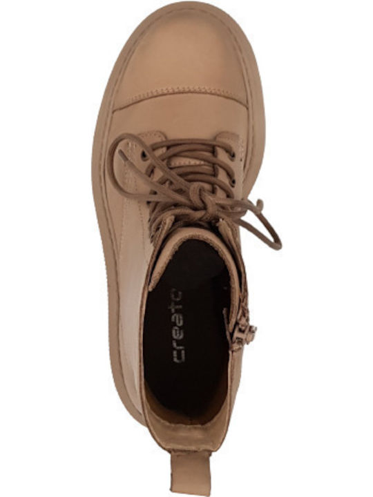 Creator Μποτάκι Μπεζ B-2843 Beige