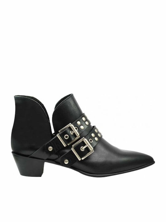 Ghete Dama Ankle Boots Favela 617 Negru