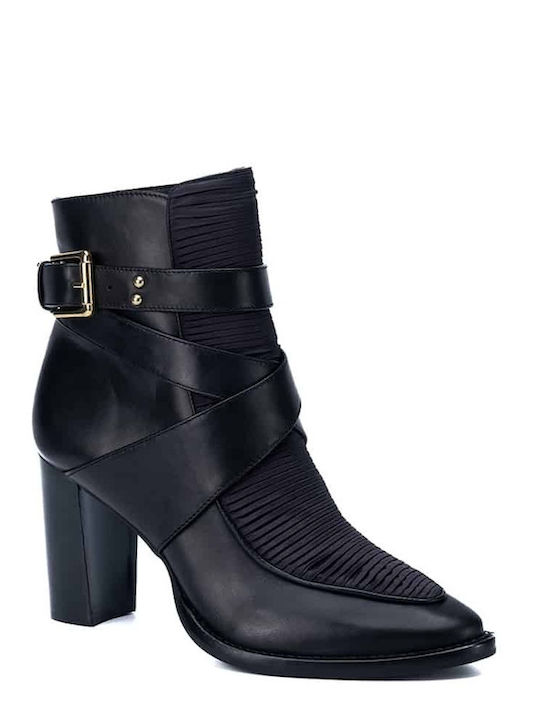 Γυναικεία Μποτάκια Αστραγάλου Αγκράφα Gold&rouge Arumi Black 012800020100139