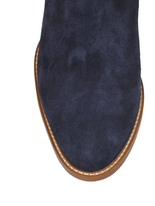 Leder Stiefeletten Mlv Cecilia16 Blau