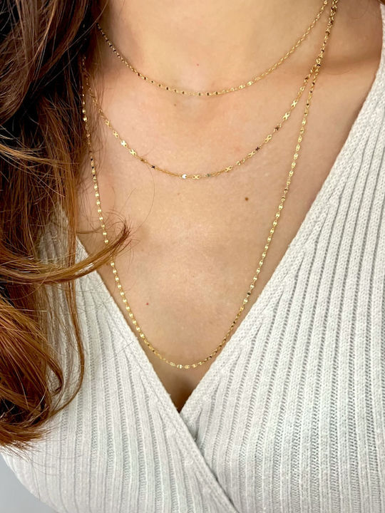 Xryseio Gold Chain Neck 14K