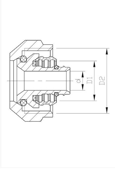 Invena CZ-84-003 Ventil Set 2Stück
