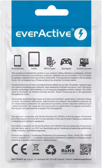 everActive CBB-1PD5 Плетена USB 2.0 Кабел USB-C мъжки - USB-C мъжки 100W Черен 1м