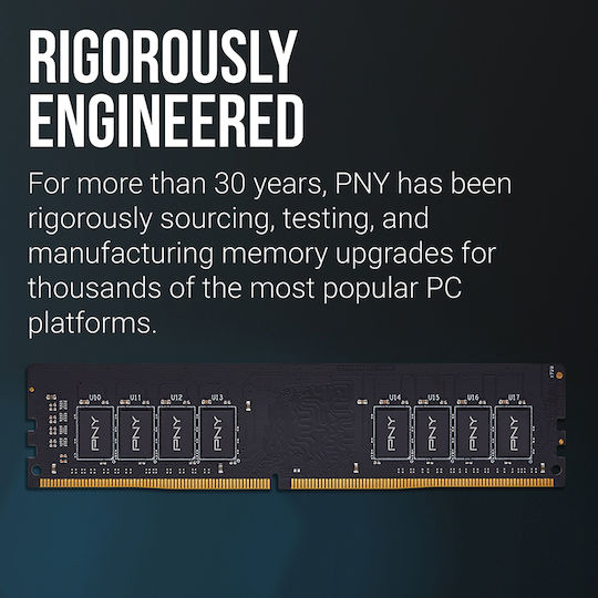 PNY Performance 16GB DDR4 RAM with 3200 Speed for Desktop
