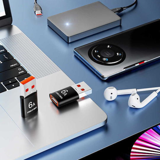 Techsuit Converter USB-C male to USB-A female 1pcs