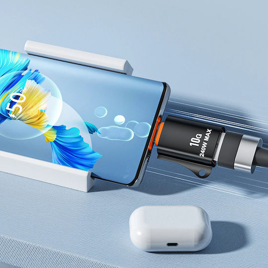 Techsuit Konverter USB-C männlich zu USB-A weiblich 1Stück