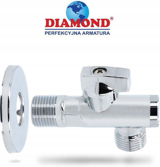 Diamond Vana / Comutator Colțar 1/2"x1/2"