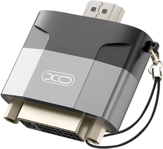 Xo Adapter Hdmi Dvi Gray