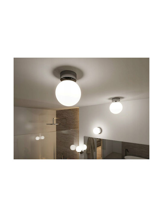Paulmann Deckenleuchte Badezimmer Silber mit Integrierter LED