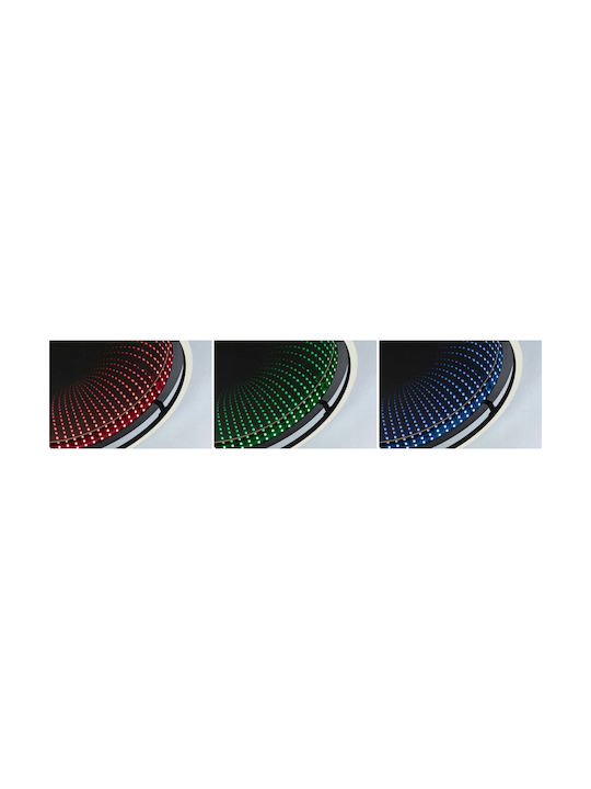 Paulmann Ceiling Mount Light Black with Integrated LED and Remote Control