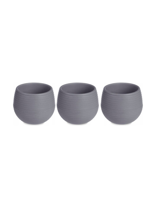 Ibergarden Set 3 Pots Plastic