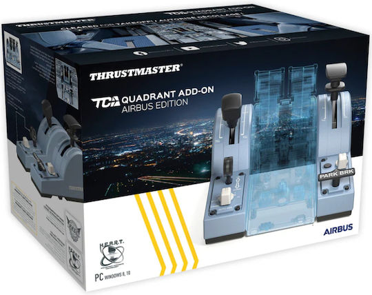 Thrustmaster TCA Quadrant Add-On Airbus Edition Joystick Wired Compatible With