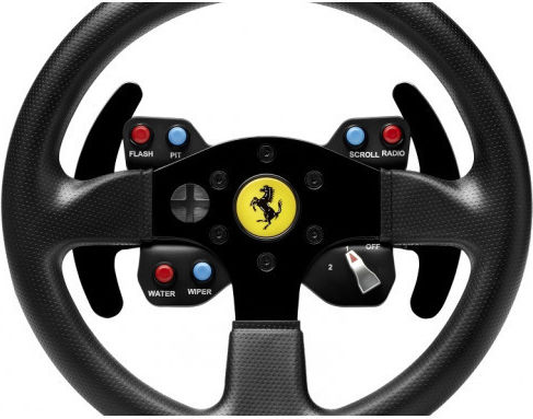 Thrustmaster Добавка за волан Ferrari GTE Wheel Add-On Ferrari 458 Challenge Edi за Компютър PS3 PS4 XBOX One 4060047