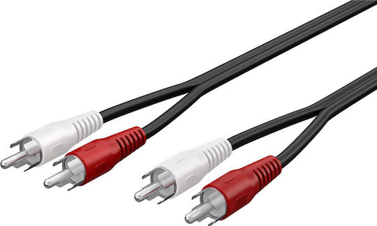 Goobay RCA-Kabel Männlich - RCA Männlich 2,5m 50029