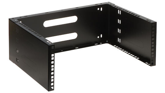 Stalflex Стенен държач за шкаф 19" 4U 330mm черен WRH19-4U-330B