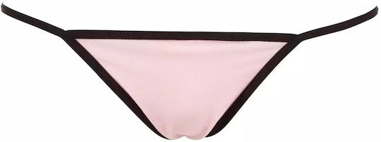 Cottelli Collection Σετ Sexy Νυχτικό με Δαντέλα Ροζ