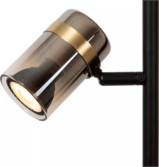 Lucide Lightning Upton Stehleuchte mit Fassung für Lampe GU10 Gray