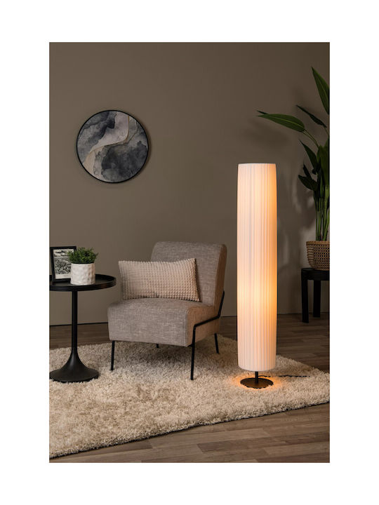 Lucide Lightning Fold Φωτιστικό Δαπέδου με Ντουί για Λαμπτήρα E27 Λευκό