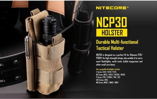 Nitecore Taschenlampenzubehör Ncp30b Schwarze Halterung