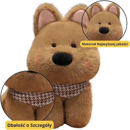 Lean Toys Plüschhund 25 cm