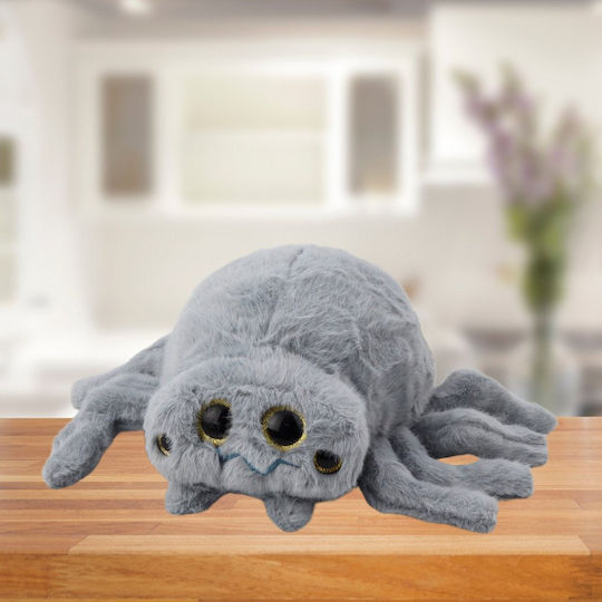 Plush Spider Toy Cuddle Bug Gray 30cm