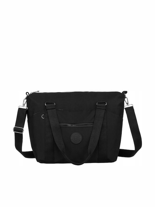 Large Women's Shopper Bag Made Nylon Fabric Lumarko