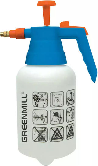 Greenmill Pulverizator cu presiune cu Capacitate 1.5lt în culoarea Gri