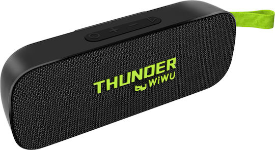 Wiwu Thunder H2 Waterproof Bluetooth Speaker 10W with Battery Life up to 4 hours Black