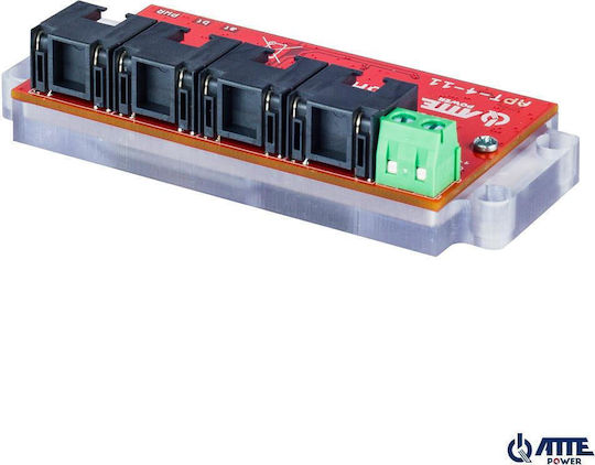 Atte Power APT-4-11 Unmanaged L2 PoE++ Switch με 4 Θύρες Gigabit (1Gbps) Ethernet