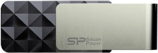 Silicon Power Blaze B30 USB 3.0 Stick 8GB Silver SP008GBUF3B30V1K