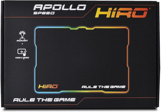 Hiro Gaming Mouse Pad Μαύρο