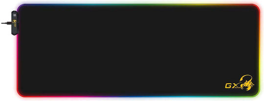 Genius 31250003400 Gaming Mouse Pad XXL (800mm) με RGB Φωτισμό Μαύρο