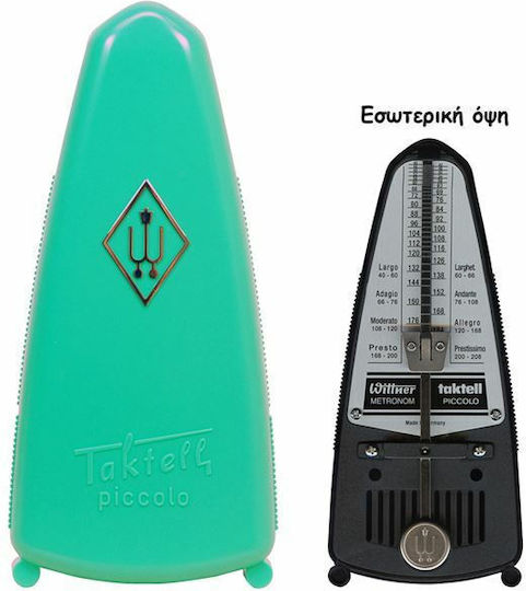 Wittner Metronom Piccolo 830 in Grün Farbe
