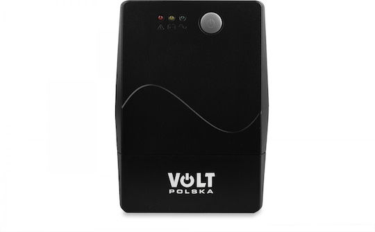 Volt Polska PICO UPS Line-Interactive 600VA 360W με 2 Schuko Πρίζες