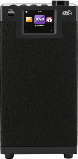 Imperial AV Dabman I600 Επιτραπέζιο Ραδιόφωνο Ρεύματος DAB+ με USB Μαύρο Black