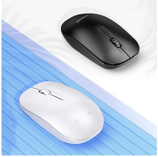 Borofone BG14 Planet Wireless Mouse White