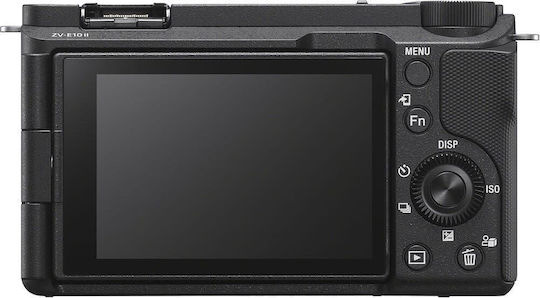 Sony ZV-E10 II Mirrorless Φωτογραφική Μηχανή Body Μαύρη