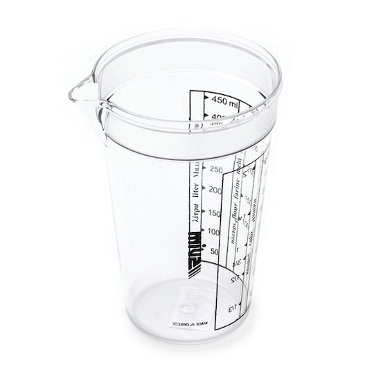 Svim Δοσομετρητής Ποτήρι Στόμιο 450ml Πλαστικό 9,5×15cm