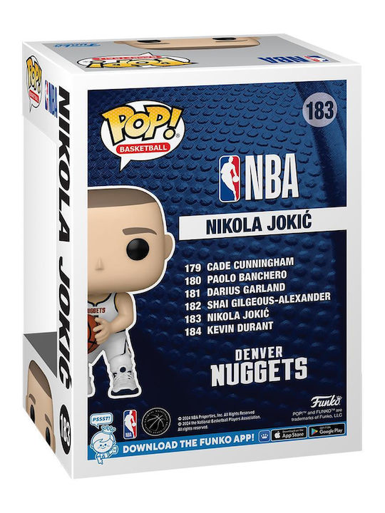 Funko Pop Figure NBA Denver Nuggets Nikola Jokic #183