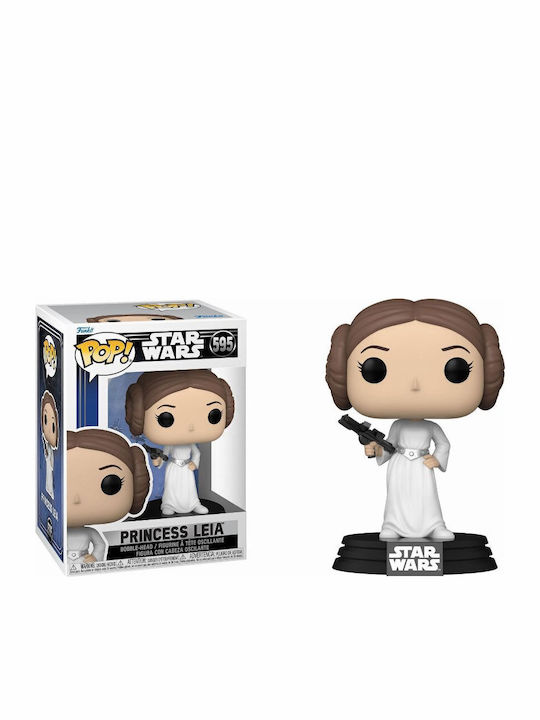 Funko Поп! Филми: Star Wars - Princess Leia 595 Люлееща се глава