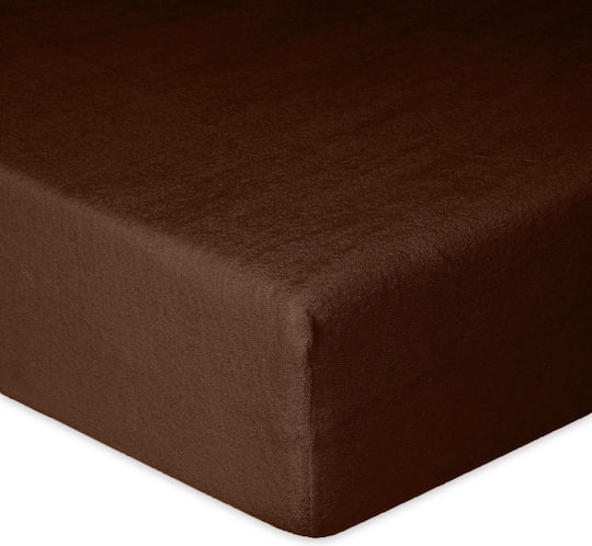 Matex Μονό 90x200+20εκ. με Λάστιχο Brown 18 Matex Μονό 90x200+20εκ. με Λάστιχο Brown 18