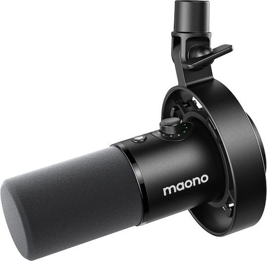 Maono PD300X Δυναμικό Μικρόφωνο XLR / USB Shock Mounted Δημοσιογραφικό
