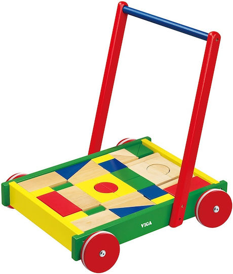 Viga Toys Baby Walker για 12+ μηνών Πολύχρωμη