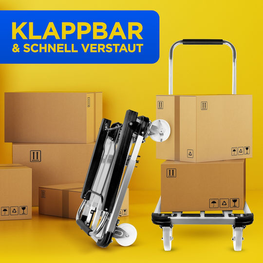 ArteLibre Transport Trolley Foldable for Weight Load up to 150kg