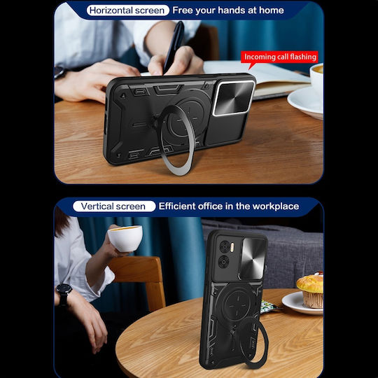 Back Cover Μαύρο (Moto G72)