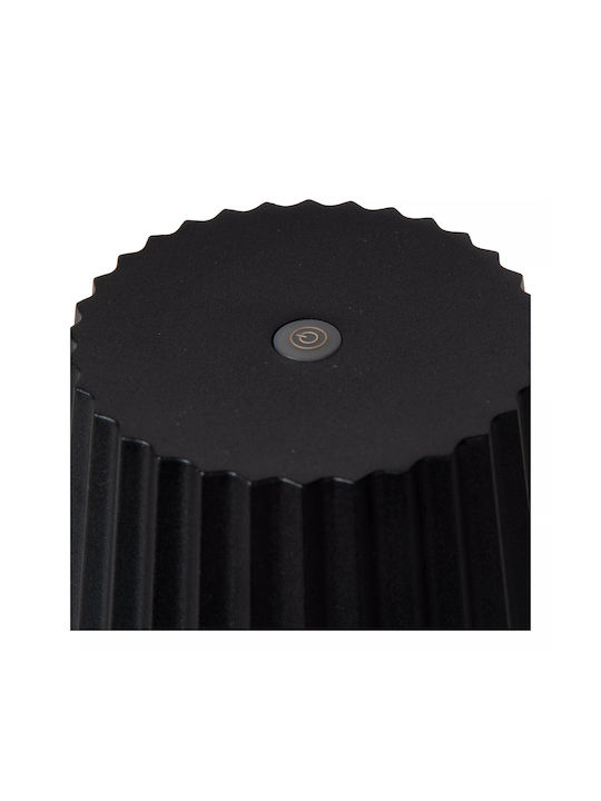 Lucide Lightning Lucide Επιτραπέζιo Φωτιστικό LED Εξωτερικού Χώρου 2W με Θερμό Λευκό Φως IP54 Μαύρο