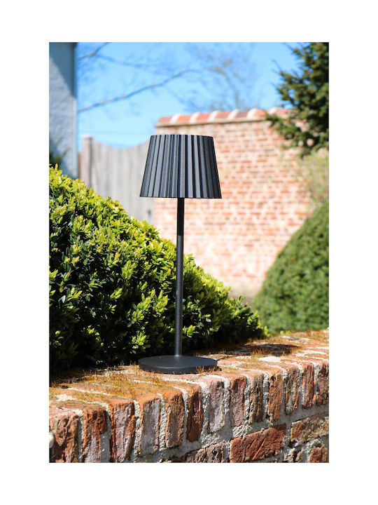 Lucide Lightning Lucide Επιτραπέζιo Φωτιστικό LED Εξωτερικού Χώρου 2W με Θερμό Λευκό Φως IP54 Μαύρο