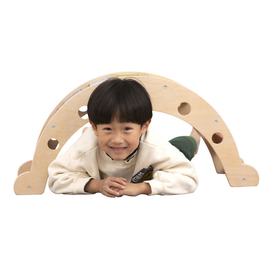 Viga Toys Παιχνίδι Ισορροπίας Εσωτερικού Χώρου Ξύλινη Γέφυρα