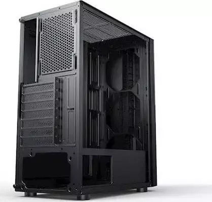 Bandit Carcasă PC Gaming Middle Tower cu Sistem Iluminare RGB Neagră