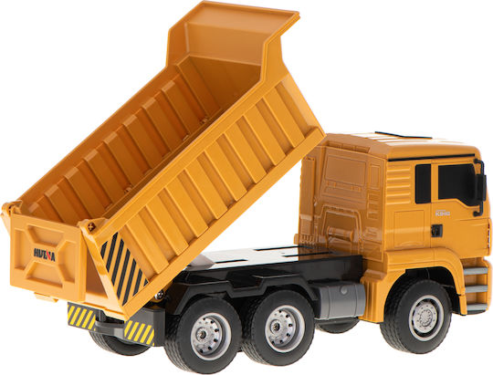 Camion Interactiv Idealstore Dimensiuni 28 X 11 X 14 Cm Iluminare LED Anvelope din Cauciuc Încărcare USB Telecomandă Buton Basculant Scară 1:18 O Modalitate Excelentă de a Deveni un Mic Constructor